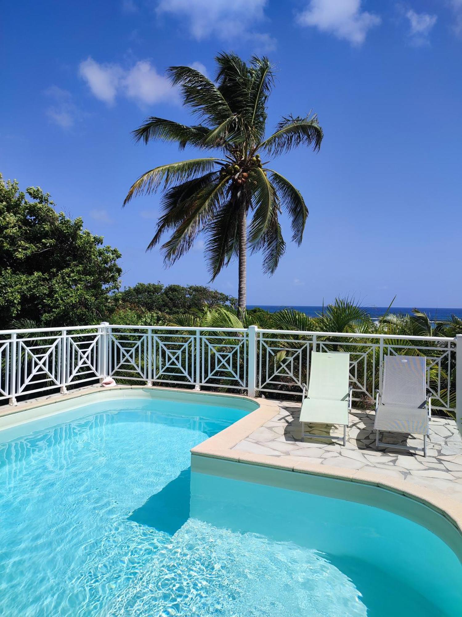 Villa Muscade Guadeloupe, Piscine, Vue Mer Et Acces Plage Saint-Francois  Exterior photo